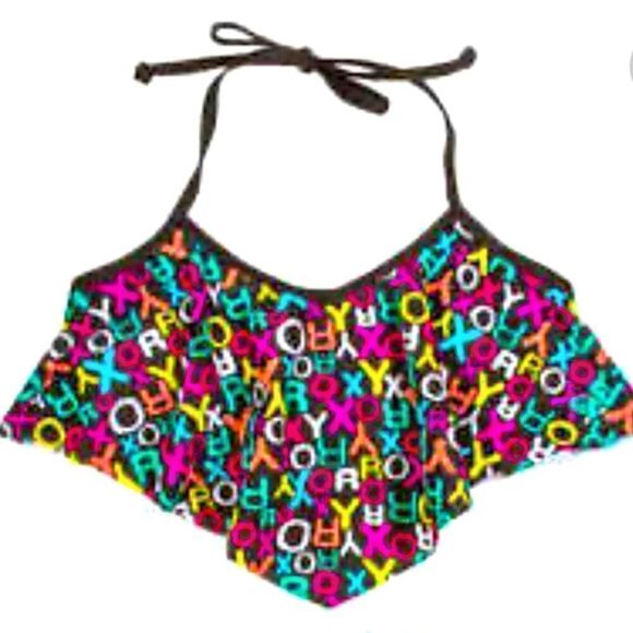 Roxy Halter Flutter Bikini Top - Picture 3 of 12
